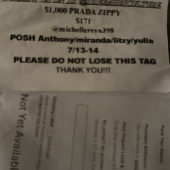 Prada zippy wallet - orinally priced at 1K from Posher - Picture 12 of 16